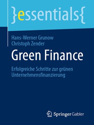 cover image of Green Finance